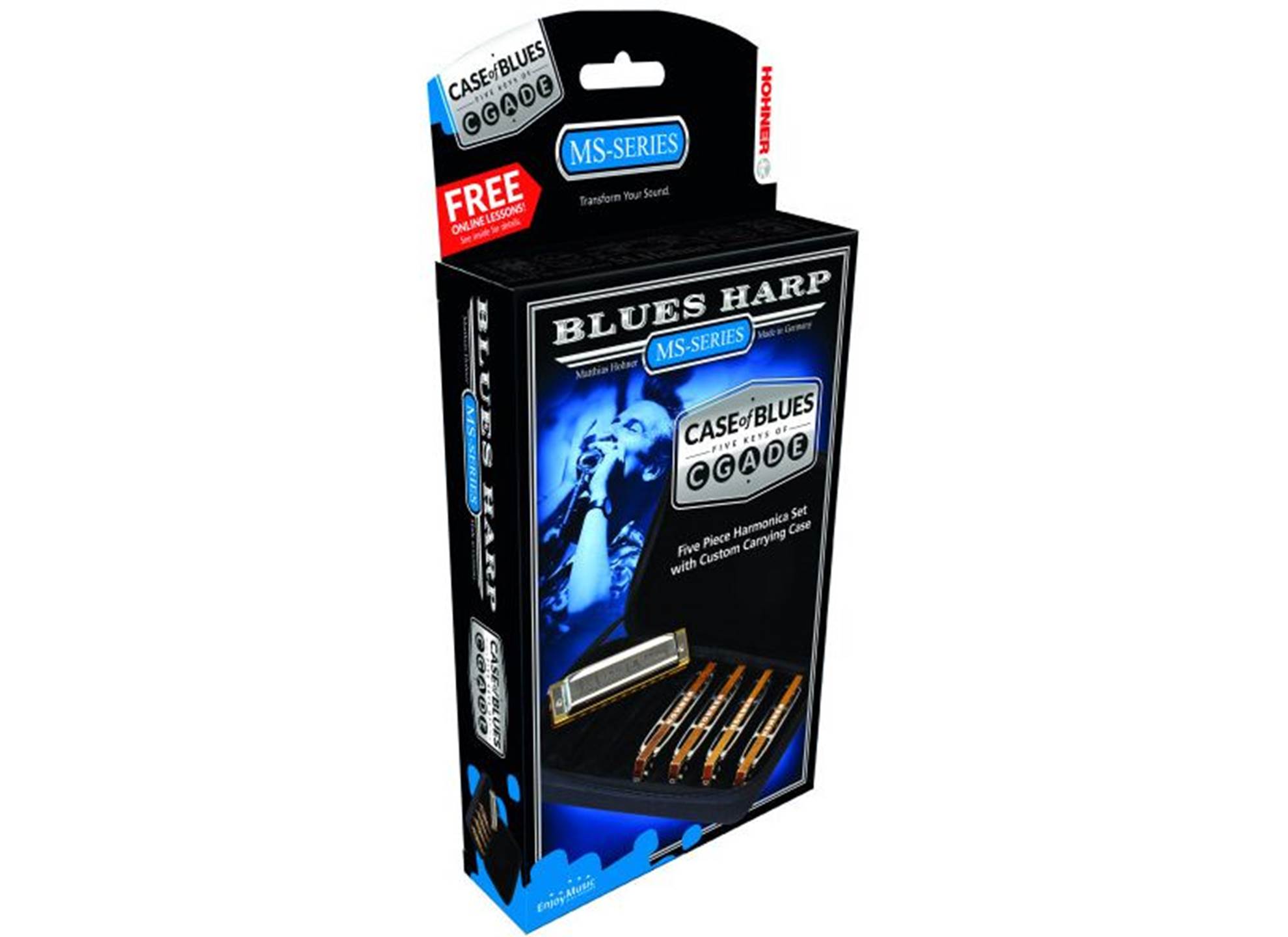 Blues Harp Pack C-, D-, E-, G-, A-major